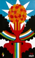 woodcut, 61,9 x 99,3 cm