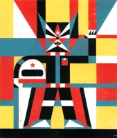 Woodcut, 39 x 46,3 cm, edition of 8