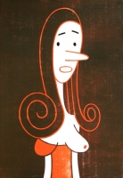 Woodcut, 49 x 69 cm